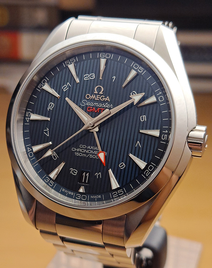 Omega Seamaster Aqua Terra 150M Co-Axial GMT Wristwatch Ref. 231.10.43.22.03.001